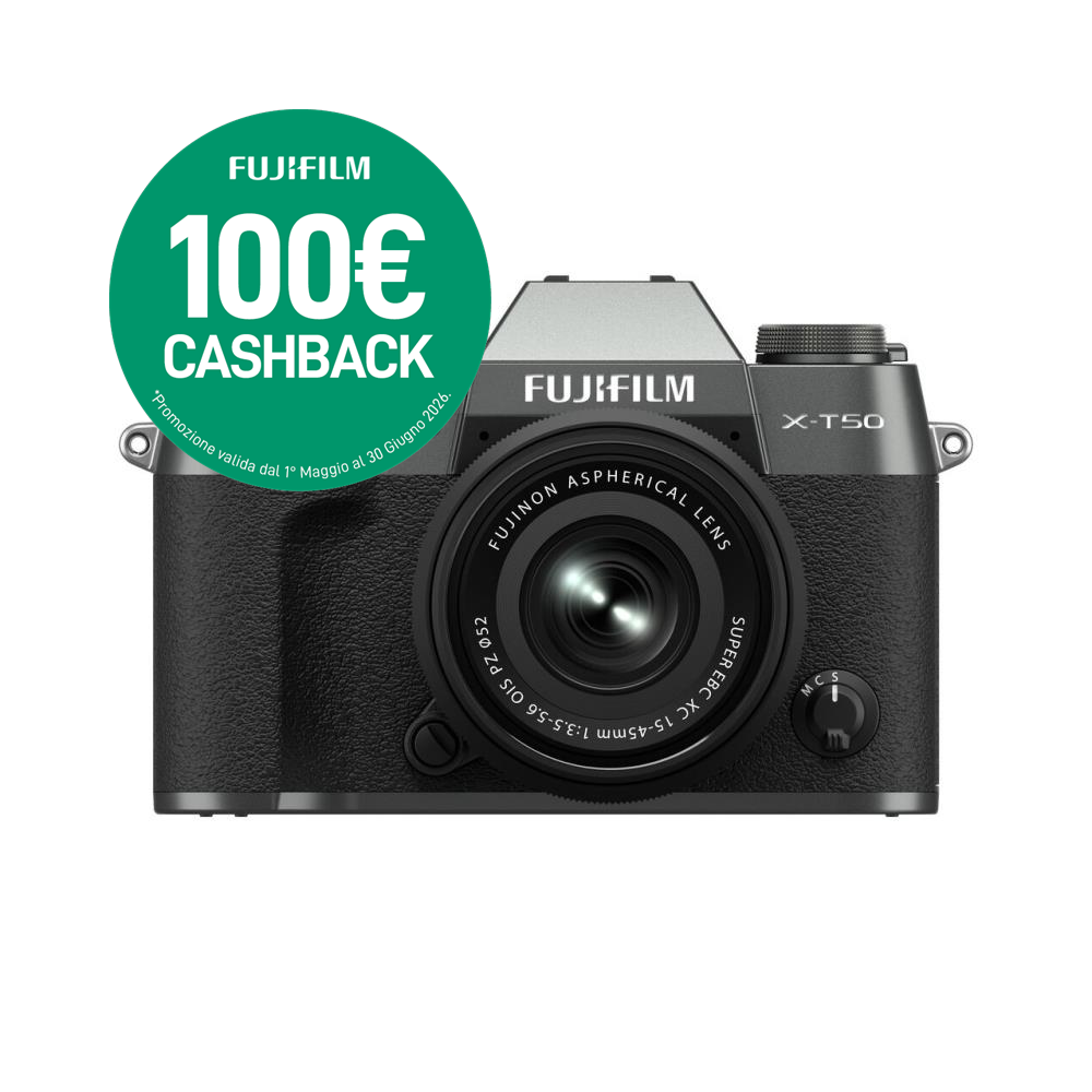 Fujifilm X-T50   XC 15-45mm f/3.5-5.6 OIS PZ - Charcoal Silver