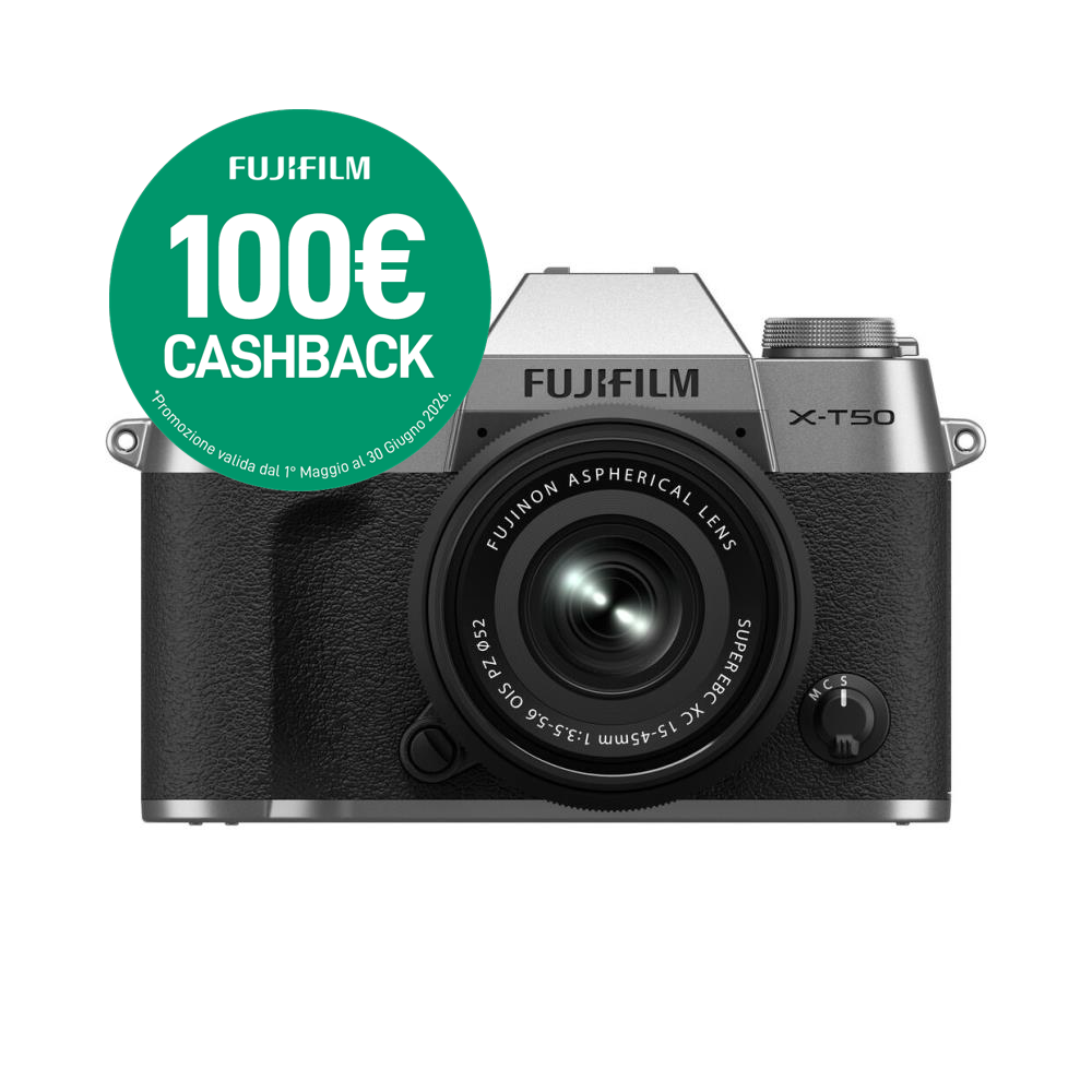 Fujifilm X-T50   XC 15-45mm f/3.5-5.6 OIS PZ - Silver