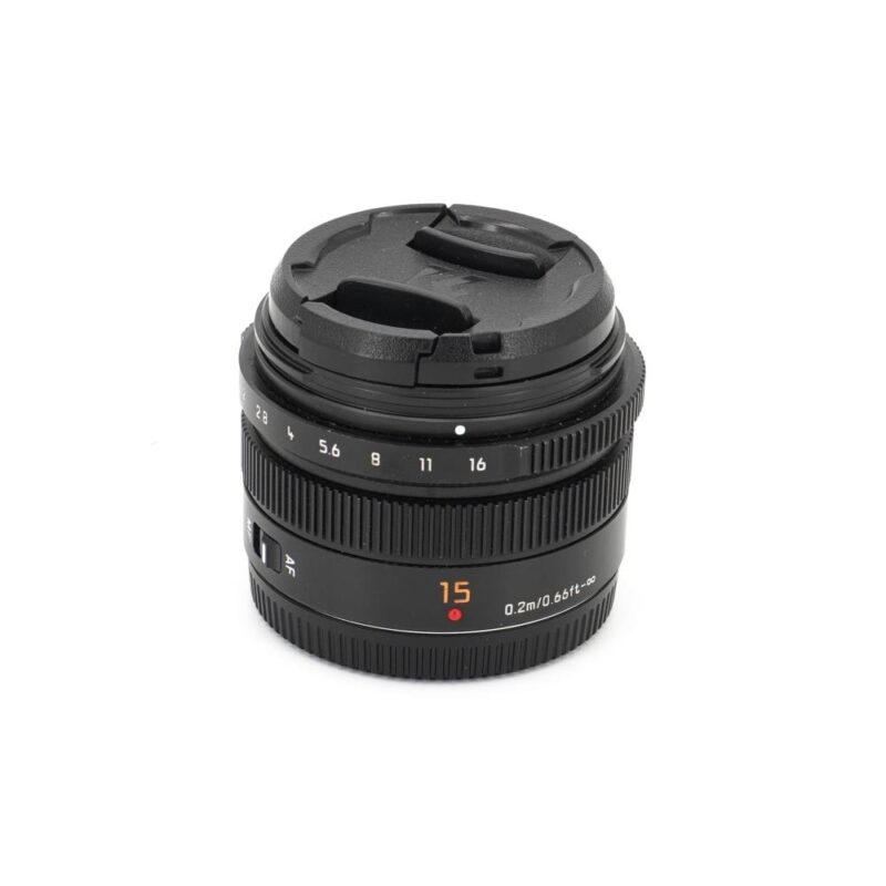 Panasonic Leica DG Summilux 15mm f/1.7 ASPH - Black