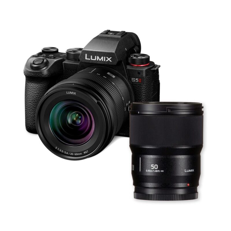 Panasonic S5 II + Lumix S 20-60mm f/3.5-5.6 + S 50mm f/1.8