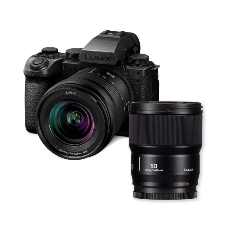 Panasonic S5 IIX + Lumix S 20-60mm f/3.5-5.6 + S 50mm f/1.8