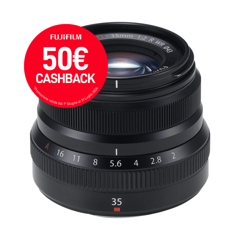 Fujinon XF 35mm f/2 R WR – Black