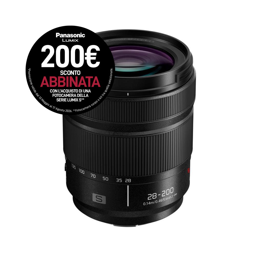 Panasonic Lumix S 28-200mm f/4-7.1 Macro OIS