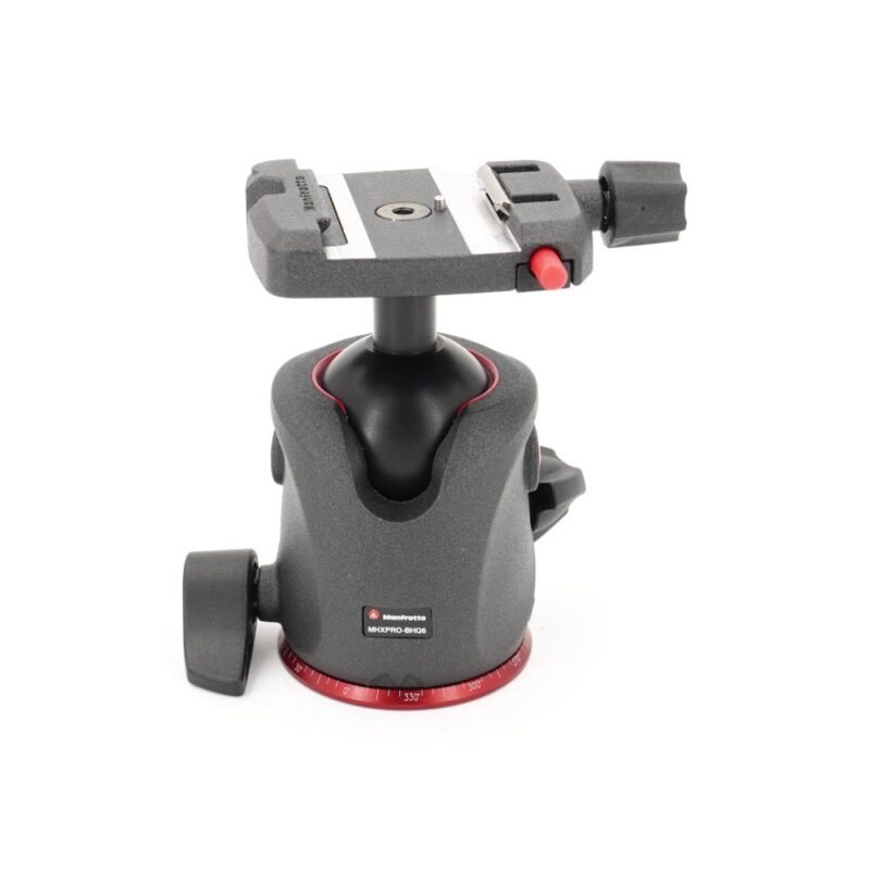 Manfrotto MHXPRO-BHQ6 – XPRO Magnesium Ball Head with Top Lock plate