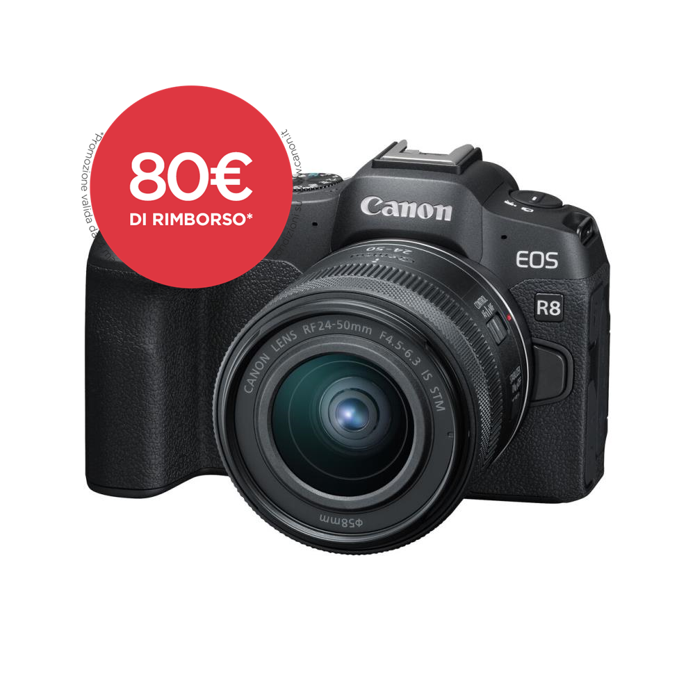 Canon EOS R8   RF 24-50mm f/4.5-6.3 IS STM