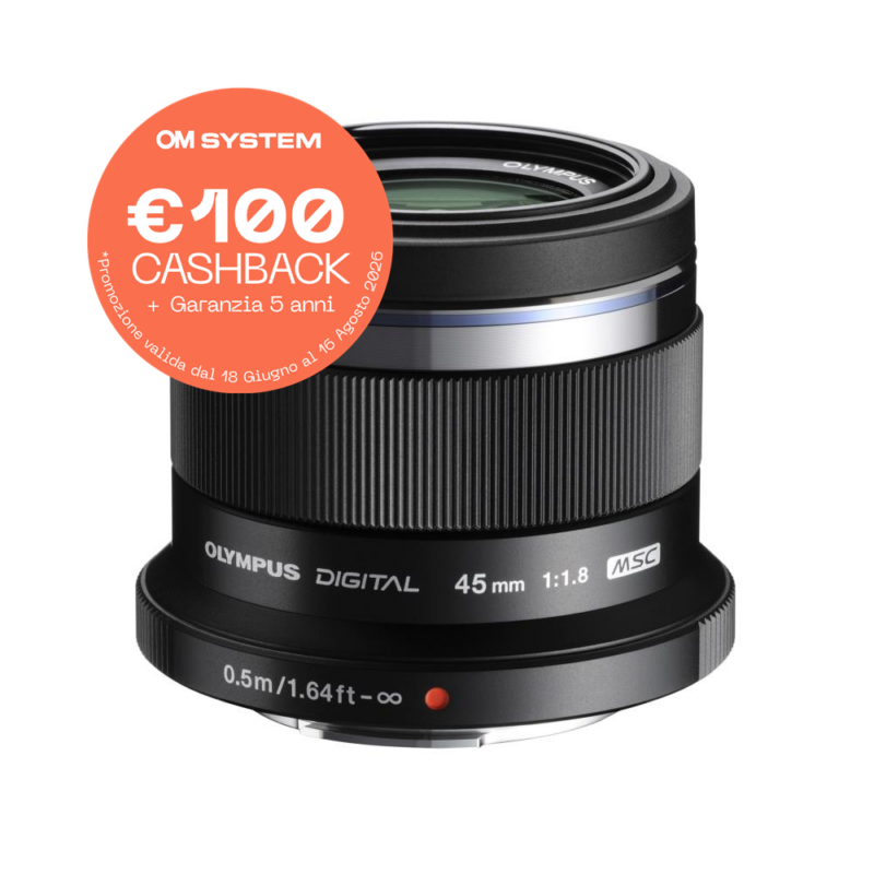 Olympus M.Zuiko Digital 45mm f/1.8 – Black