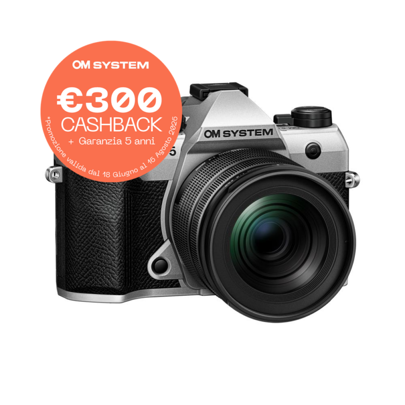 OM System OM-5 Mark II + 12-45mm f/4 PRO – Silver