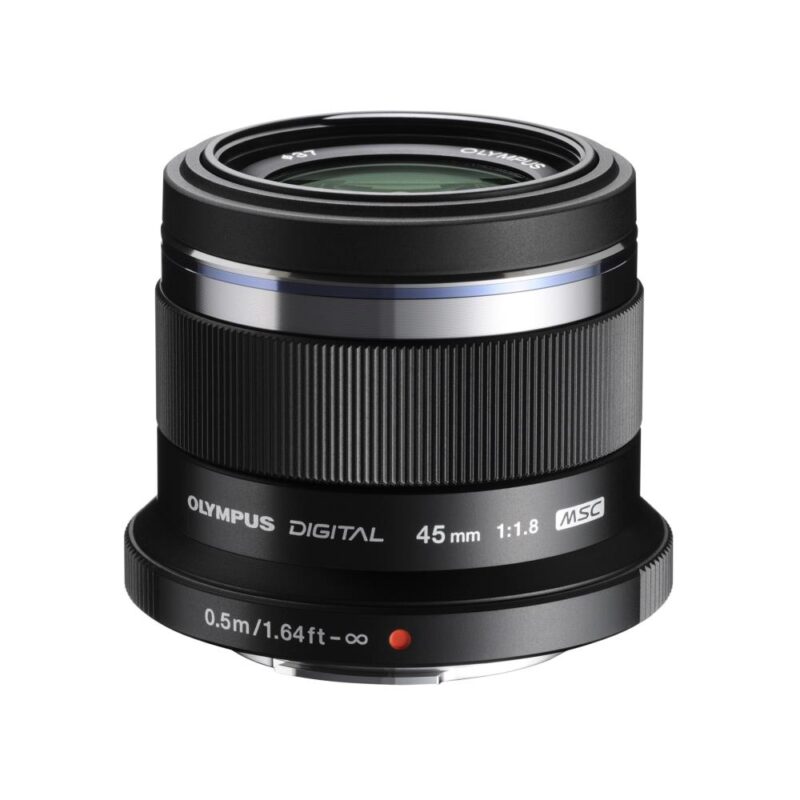 Olympus M.Zuiko Digital 45mm f/1.8 – Black