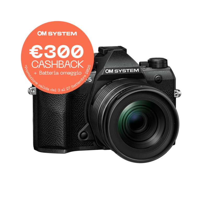 OM System OM-5 Mark II + 12-45mm f/4 PRO – Black