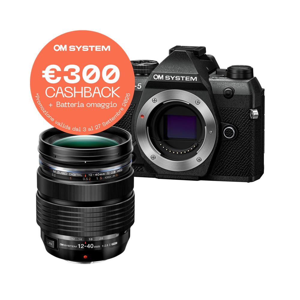 OM System OM-5 Mark II   12-40mm f/2.8 PRO II - Black