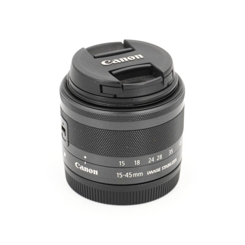 Canon EF-M 15-45mm f/3.5-6.3 IS STM – Black