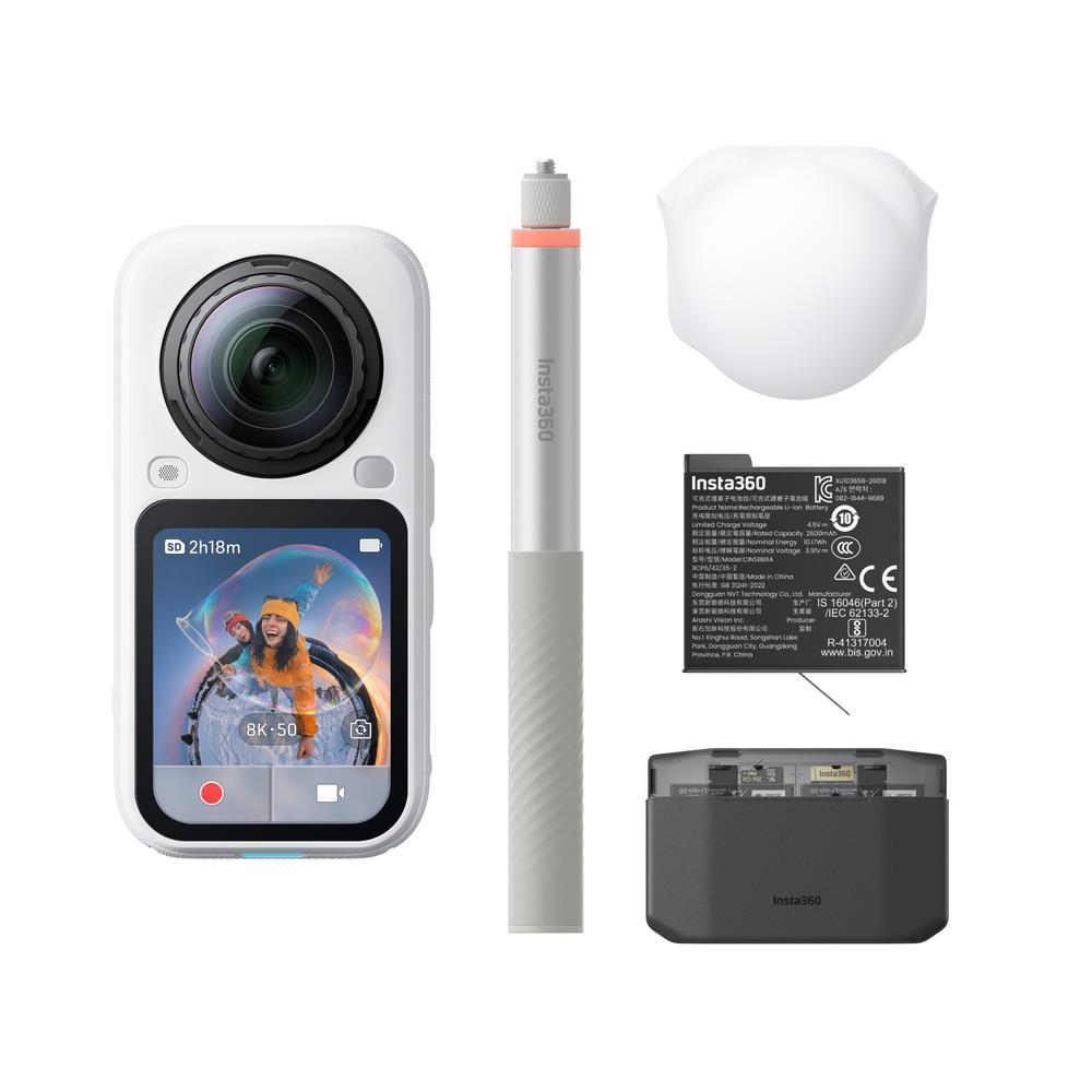 Insta360 X6 Essential Bundle (White)