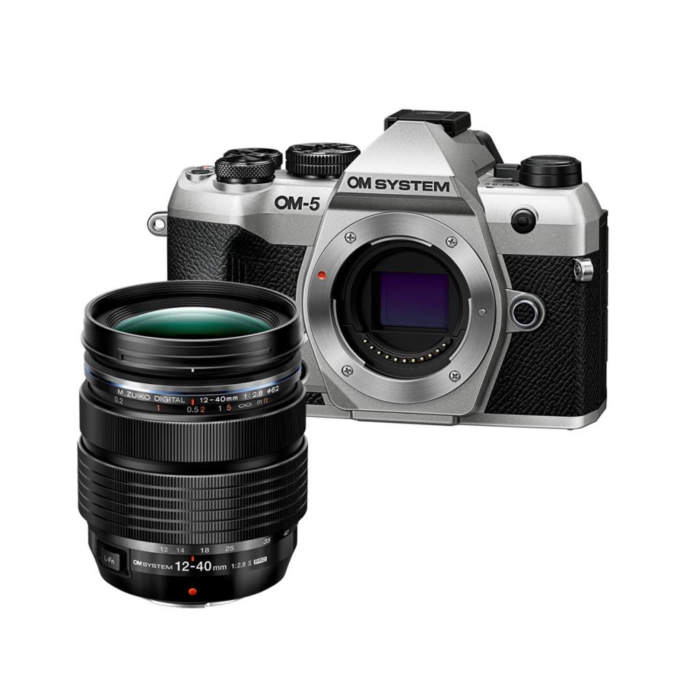 OM System OM-5 Mark II 12-40mm f/2.8 PRO II - Silver