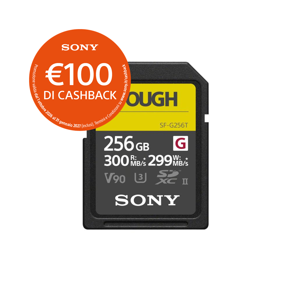 Sony Tough SDXC 256GB V90 U3 UHS-II - G Series