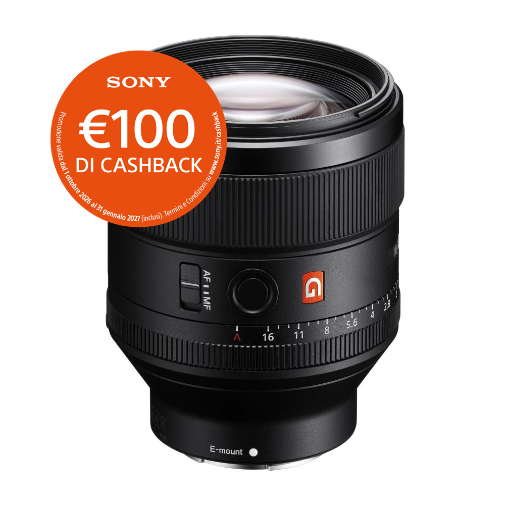 Sony FE 85mm f/1.4 GM