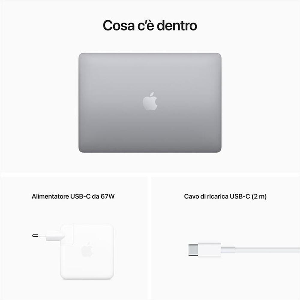 Apple MacBook Pro 13" con SSD da 512 GB, 16 GB di RAM, Chip M2, CPU 8-core, GPU 10-core - Grigio siderale.