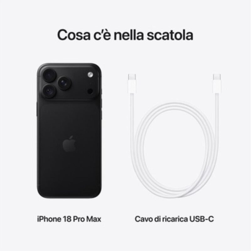 Apple iPhone 18 Pro Max 256GB - Black